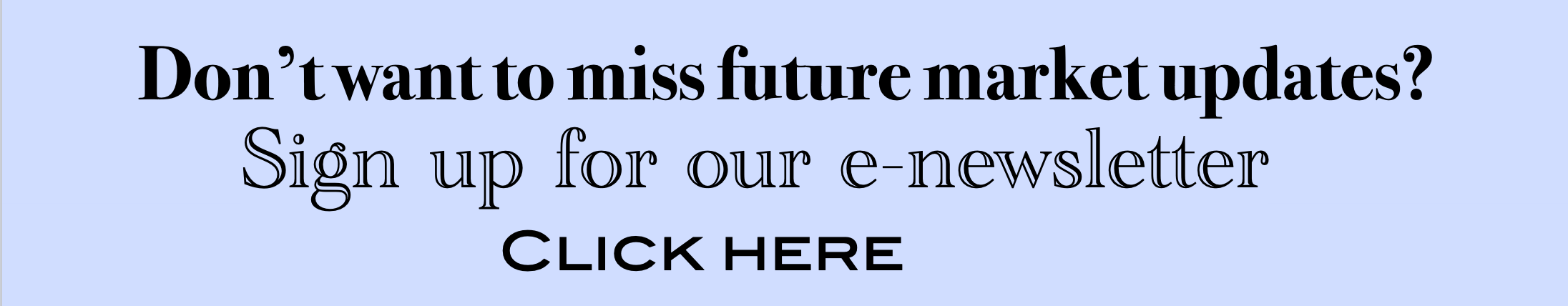 toronto real estate email newsletter